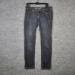 Converse The Skinny One Star Women's Premium Denim Size 12 Dark Blue Jeans